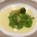 シェ・リエール・クシ - 魚料理（ゆず味のソーズ）