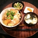 Donburi cafe Bejana - ミルフィーユかつ丼セット（ドリンク付き）