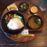 Donburi cafe Bejana - ロコモコ丼セット（ドリンク付）