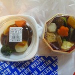 なだ万厨房 - 牛ほほ肉ワイン煮、野菜の炊き合せ