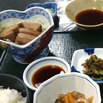 Asahi Onsen - 夕食(夕食付5700円)　2015.7