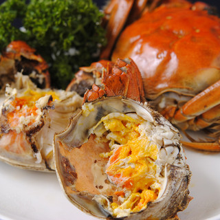삼와로의 명물 【상하이 게】 제철의 맛을 즐기고 싶다면 삼와로!
