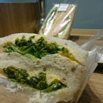 BLOSSOM & BOUQUET Akihabara Udx Ten - 菜の花のサンド　\300