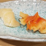 Sushi Wasabi - ホタテと赤貝