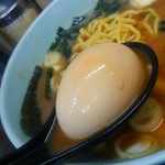 長浜や - 煮玉子を頂いてみました。
