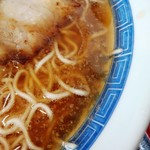 Men Kichi - スープの表情