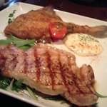 acqua-buono - 豚ロースのグリルとカレイのムニエル