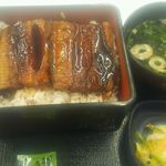 Yoshinoya Nijugosen Tarui Ten - 鰻重肝吸いセット二枚盛1,260円(税込）