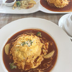 キッチンいまもり - オムライスランチと男のランチ