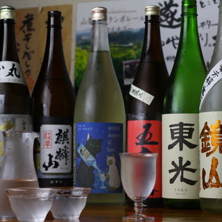 厳選日本酒が500円～♪蔵元と取り組むこだわりの旨酒