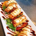 Juttoku Ya Suizenji Ten - 厚揚げとハモのバジルチーズ焼き(^^)