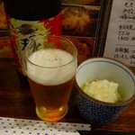 Yakitori Shokudo Masamune - お通しは4品から選択 大根おろし