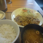 Yayoi Ken Fuji Hon Shijo Ten - しょうが焼き定食