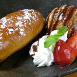 Kei - 揚げパンのバニラアイス添え　