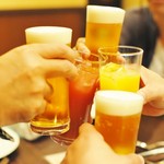 民芸の宿中央ホテル - いつもの仲間と乾杯