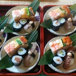 Teuchi Soba Genroku - お任せコースの寿司