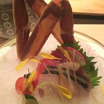 丹後、宮津の天香(そらのかおり) - カニのお刺身