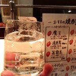 ときあかり - 赤兎馬(かめ貯蔵)をロックで