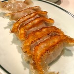 Osaka Osho Noda Ten - 「餃子」(1人前)。無料券でいただいた。