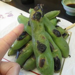 割烹酒場 楽do - 焼きソラマメ