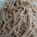 松栄庵 - 大盛蕎麦接写