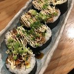 Sumibi Yakitori Ootori - 鶏天巻き680円