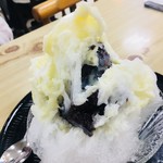 龍王峡 滝見茶屋 - あずきミルク　　＠500円