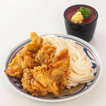 Tsukumo Udon Shiokoji Honten - とり天ざるうどん5個