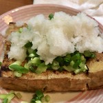 やきとり安井多 - 厚揚げ350円
