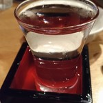 Sumibi Genshiyaki to Kuramoto Shochu no Mise Nodoguro no Nakamata Tsukiji - 日本酒は写楽にしました