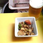 紅燈籠 - 黒酢酢豚でキッチンドランカー