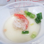 なだ万厨房 - １日２５個限定　北あかりと蟹みその食べるスープ　４５４円（税込）のアップ【２０１８年１０月】