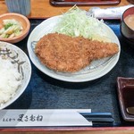 Tonkatsu Masamune - ■ロースかつ定食 1380円