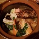 つたや季の宿 風里 - 土瓶蒸し