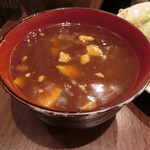 オール 299円 雅 - 麻婆豆腐  さらさらタイプたが、辛さはあります！