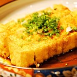 角丸 - 　「壱岐豆腐の厚揚げ」　　　