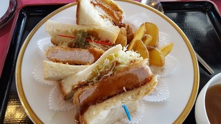 Saitama Rika Country Club Resutaurant - カツサンド　1300円