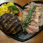 【COMBI】햄버거 & US 등심 스테이크 150g (단품)