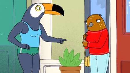 Tuca & Bertie: Featurette zur animierten Vogelserie von Netflix